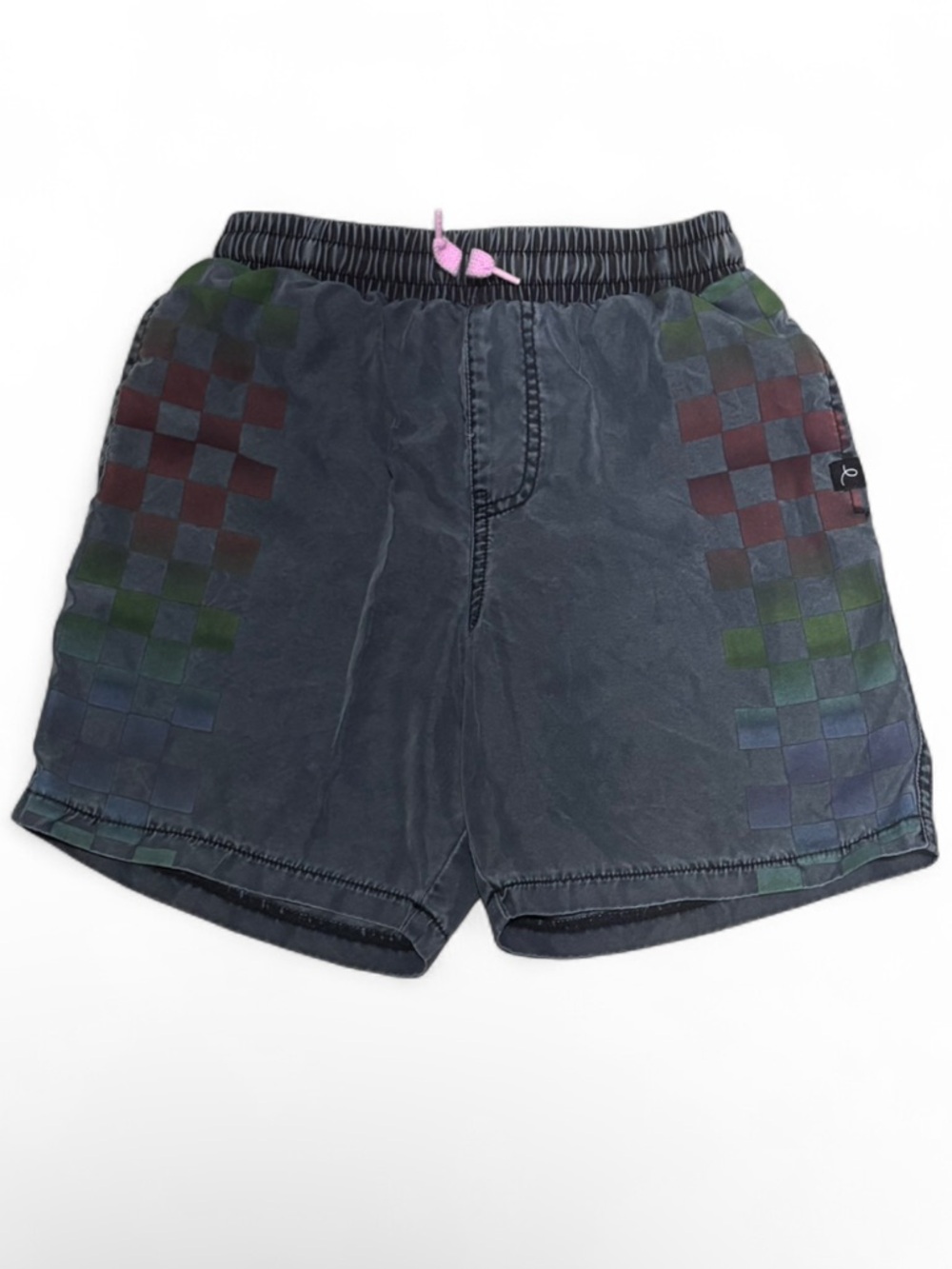 Art Class Grey Checkered Shorts Boys Kids Size S